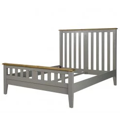 Maison Belfort Lit en bois massif Lavalle - Pin massif - Pin / Gris clair -Lits & literie Soldes 1000224199 210615 08155300005 DETAILS P000000001000224199