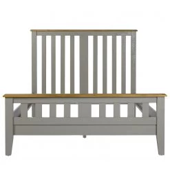 Maison Belfort Lit en bois massif Lavalle - Pin massif - Pin / Gris clair -Lits & literie Soldes 1000224199 210615 08155300006 DETAILS P000000001000224199