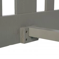 Maison Belfort Lit en bois massif Lavalle - Pin massif - Pin / Gris clair -Lits & literie Soldes 1000224199 210615 08155300012 DETAILS P000000001000224199