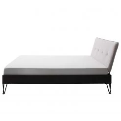 Meise.möbel Lit simple Boston III - Anthracite / Gris clair - Largeur : 187 cm - Forme en U -Lits & literie Soldes 1000224780 200918 13320000196 DETAILS P000000001000224780