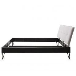 Meise.möbel Lit simple Boston III - Anthracite / Gris clair - Largeur : 187 cm - Forme en U -Lits & literie Soldes 1000224780 200918 13320000198 DETAILS P000000001000224780