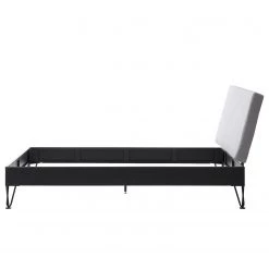 Meise.möbel Lit simple Boston I - Anthracite / Gris clair - Largeur : 185 cm - Forme en U -Lits & literie Soldes 1000224783 200918 13320200233 DETAILS P000000001000224783