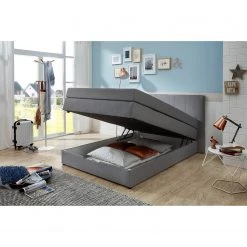 Loftscape Lit boxspring Springerville - Gris lumineux -Lits & literie Soldes 1000229628 201210 09455200020 MOOD DETAILS P000000001000229628 mood