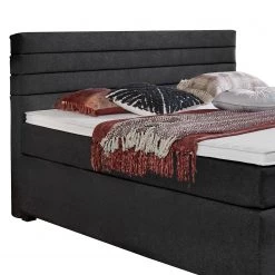 Loftscape Lit boxspring Swanston - Gris foncé - 180 x 200cm -Lits & literie Soldes 1000229631 201210 09462900037 DETAILS P000000001000229631