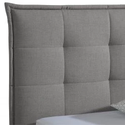 Loftscape Lit capitonné Springville - Gris lumineux - 200 x 200cm -Lits & literie Soldes 1000230509 201118 12524300158 DETAILS P000000001000230509