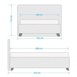 Lit capitonné Trotwood -Lits & literie Soldes 1000230523 210720 07505600001 SKETCH DETAILS P000000001000230523 sketch