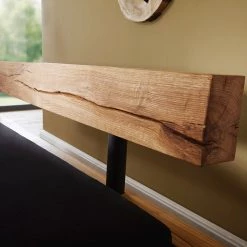 Loftscape Lit en bois massif Saint Bees - 200 x 200cm -Lits & literie Soldes 1000230547 210111 16224800025 DETAILS P000000001000230547