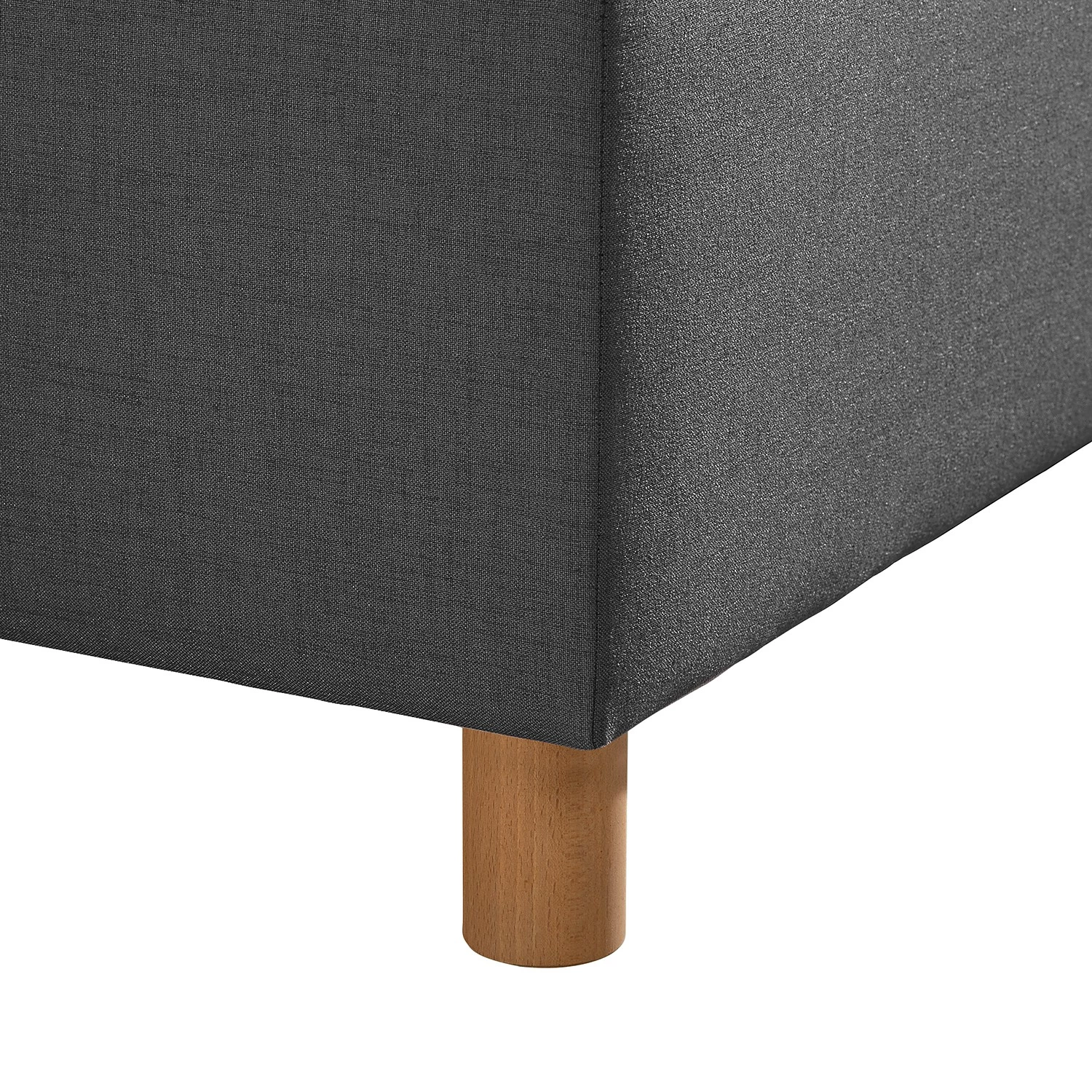 Loftscape Lit capitonné Beechgrove - Gris foncé - 160 x 200cm 3 Loftscape Lit capitonné Beechgrove - Gris foncé - 160 x 200cm – Image 3