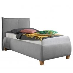 Loftscape Lit capitonné Oaklands - Gris lumineux - 100 x 200cm