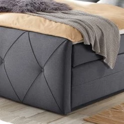 Loftscape Lit boxspring Cottage Home - Anthracite -Lits & literie Soldes 1000235411 201229 12192500015 DETAILS P000000001000235411