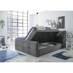 Loftscape Lit capitonné Tusson - Gris foncé -Lits & literie Soldes 1000235433 201222 15472000147 MOOD DETAILS P000000001000235433 mood