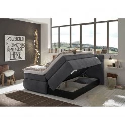 Loftscape Lit boxspring Mazille - Graphite 13 Loftscape Lit boxspring Mazille - Graphite -Lits & literie Soldes 1000235440 201222 15491200206 MOOD DETAILS P000000001000235440 mood