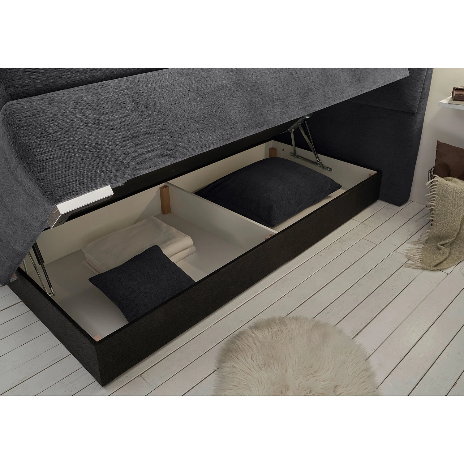 Loftscape Lit boxspring Mazille - Graphite 10 Loftscape Lit boxspring Mazille - Graphite – Image 10