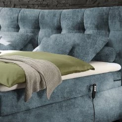 Loftscape Lit boxspring Damville - Bleu Gris -Lits & literie Soldes 1000235441 201222 15493300217 DETAILS P000000001000235441