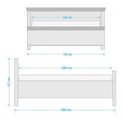 Maison Belfort Lit Bermonville - 140 x 200cm 19 Maison Belfort Lit Bermonville - 140 x 200cm -Lits & literie Soldes 1000243834 210727 08172100013 SKETCH DETAILS P000000001000243834 sketch