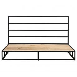 Lit en métal Smood - 180 x 200cm - Avec tête de lit -Lits & literie Soldes 1000243875 210127 09404000016 DETAILS P000000001000243875