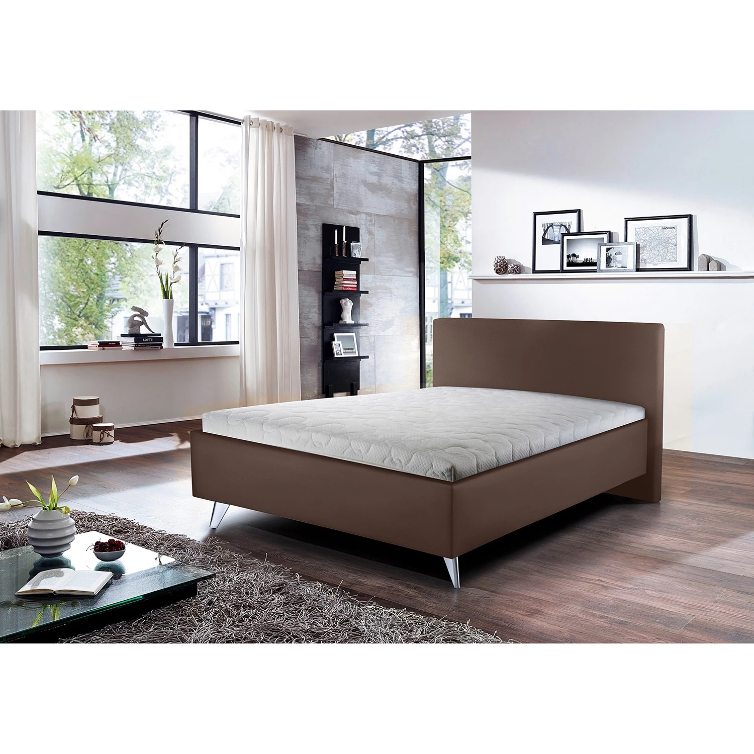 Loftscape Lit Kahala - Limon - 160 x 200cm 2 Loftscape Lit Kahala - Limon - 160 x 200cm – Image 2