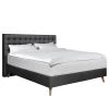 Loftscape Lit boxspring Haanja - Gris - 140 x 200cm