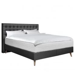Loftscape Lit boxspring Haanja - Gris - 140 x 200cm
