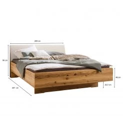 Wiemann Lit en bois massif Livorno III - 200 x 190cm -Lits & literie Soldes 1000267612 210729 06080000600 SKETCH DETAILS P000000001000267612 sketch