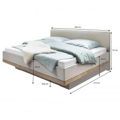 Wiemann Lit Barcelona II - 200 x 200cm -Lits & literie Soldes 1000269958 210813 11185500581 SKETCH DETAILS P000000001000269958 sketch