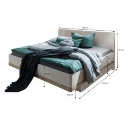 Wiemann Lit Barcelona IV - 200 x 200cm -Lits & literie Soldes 1000269992 210813 11190200717 SKETCH DETAILS P000000001000269992 sketch