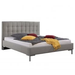 Loftscape Lit capitonné Martu - Gris - 160 x 200cm