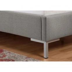 Loftscape Lit capitonné Martu - Gris - 160 x 200cm -Lits & literie Soldes 1000272391 210614 14422400044 MOOD DETAILS P000000001000272391 mood