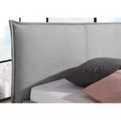 Loftscape Lit capitonné Sina - Gris - 180 x 200cm 9 Loftscape Lit capitonné Sina - Gris - 180 x 200cm -Lits & literie Soldes 1000272418 210614 14423100152 MOOD DETAILS P000000001000272418 mood