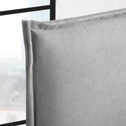 Loftscape Lit capitonné Sina - Gris - 180 x 200cm 11 Loftscape Lit capitonné Sina - Gris - 180 x 200cm -Lits & literie Soldes 1000272418 210614 14423100154 MOOD DETAILS P000000001000272418 mood