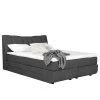 Loftscape Lit boxspring Acworth - Gris foncé - 180 x 200cm - Matelas double D2/D4