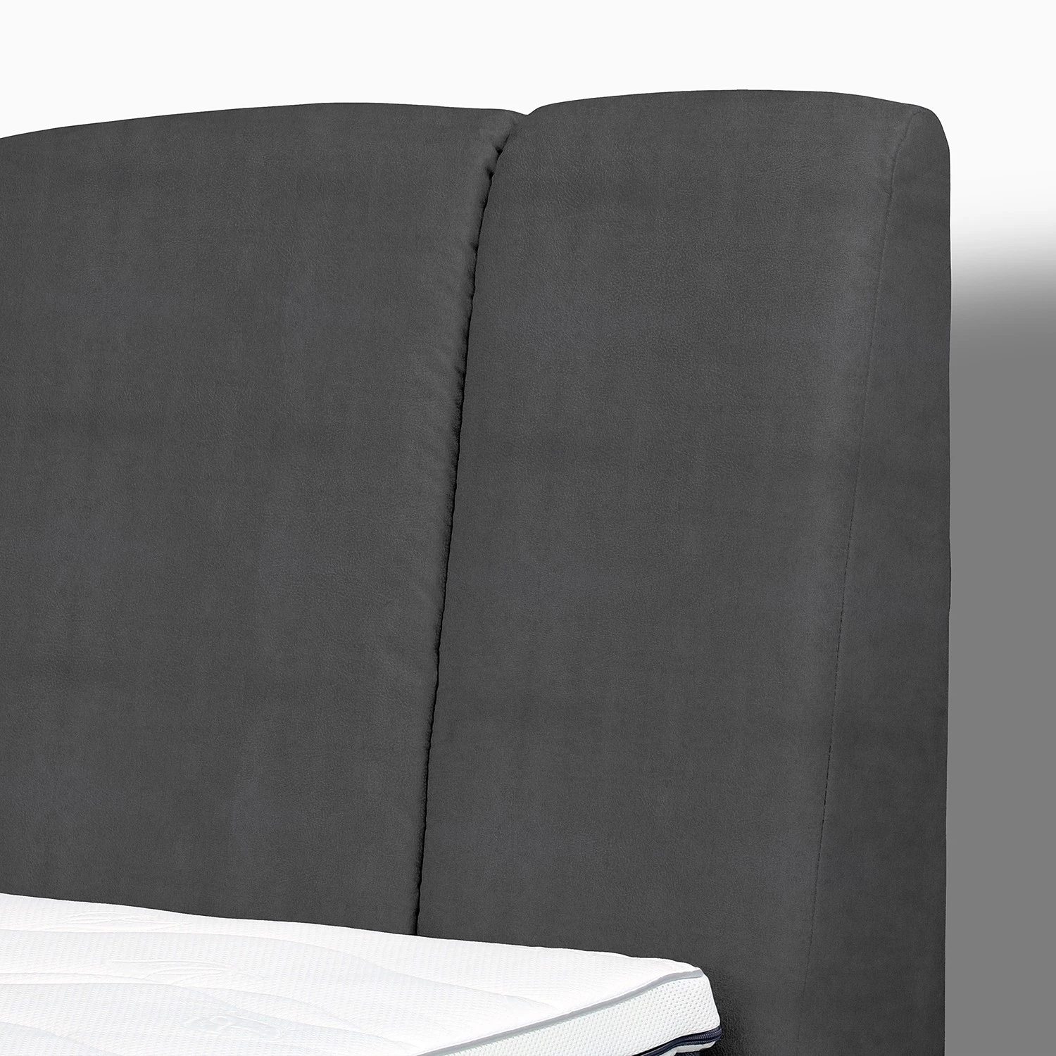 Loftscape Lit boxspring Acworth - Gris foncé - 180 x 200cm - Matelas double D2/D4 4 Loftscape Lit boxspring Acworth - Gris foncé - 180 x 200cm - Matelas double D2/D4 – Image 4