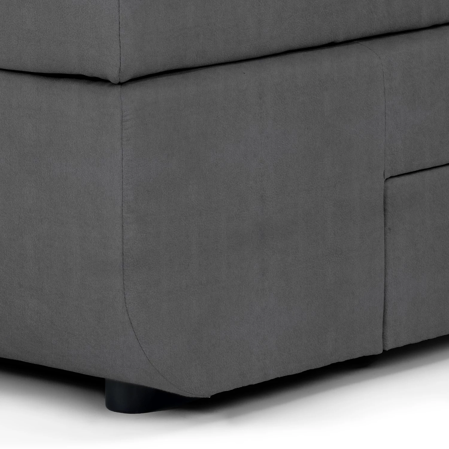 Loftscape Lit boxspring Acworth - Gris foncé - 180 x 200cm - Matelas double D2/D4 6 Loftscape Lit boxspring Acworth - Gris foncé - 180 x 200cm - Matelas double D2/D4 – Image 6