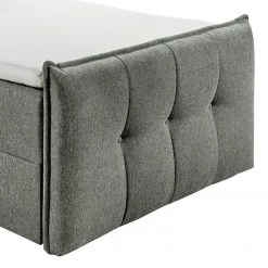 Loftscape Lit capitonné Darlington - Gris - 140 x 200cm -Lits & literie Soldes 1000281859 210916 10540400132 DETAILS P000000001000281859