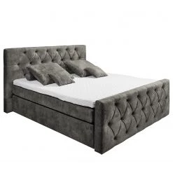 Loftscape Lit boxspring Kenton - Gris - 160 x 200cm