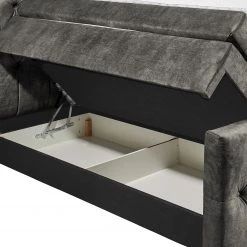 Loftscape Lit boxspring Kenton - Gris - 160 x 200cm -Lits & literie Soldes 1000281866 210916 10540700187 DETAILS P000000001000281866