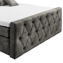 Loftscape Lit boxspring Kenton - Gris - 160 x 200cm -Lits & literie Soldes 1000281866 210916 10540700188 DETAILS P000000001000281866