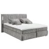 Loftscape Lit boxspring Liverpool - Gris - 160 x 200cm