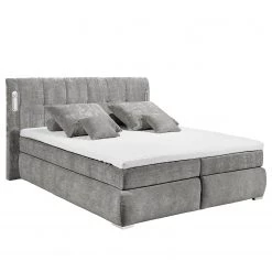 Loftscape Lit boxspring Liverpool - Gris - 160 x 200cm
