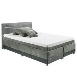 Loftscape Lit boxspring Falkland - Gris - 180 x 200cm