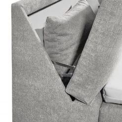 Loftscape Lit capitonné Paddington - Argenté - 180 x 200cm -Lits & literie Soldes 1000281908 210916 10544700515 DETAILS P000000001000281908