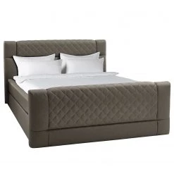 Loftscape Lit boxspring Chandler III - Marron - 180 x 200cm - D3 medium