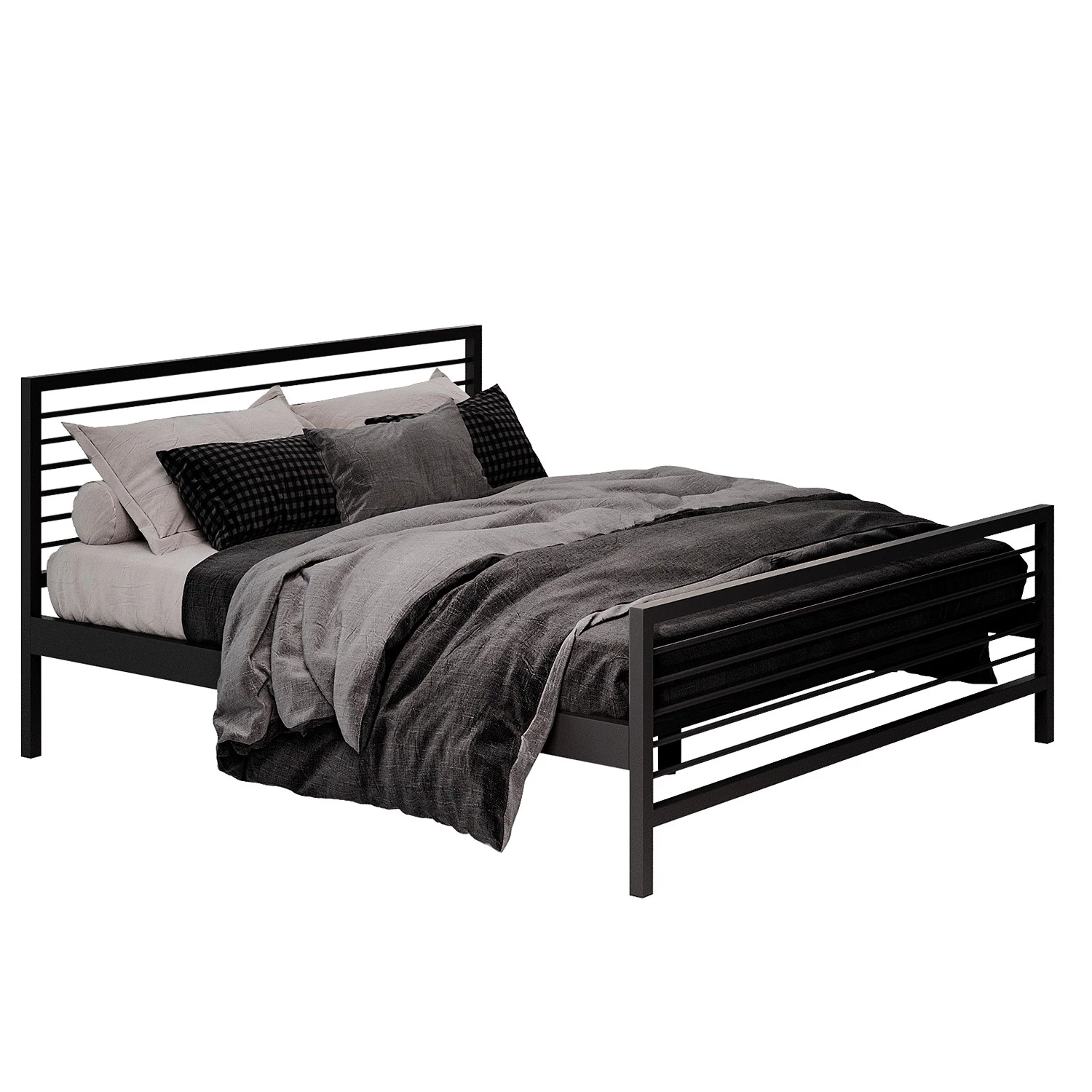 Hoss Lit en métal Brighton - 160 x 200cm 1 Hoss Lit en métal Brighton - 160 x 200cm