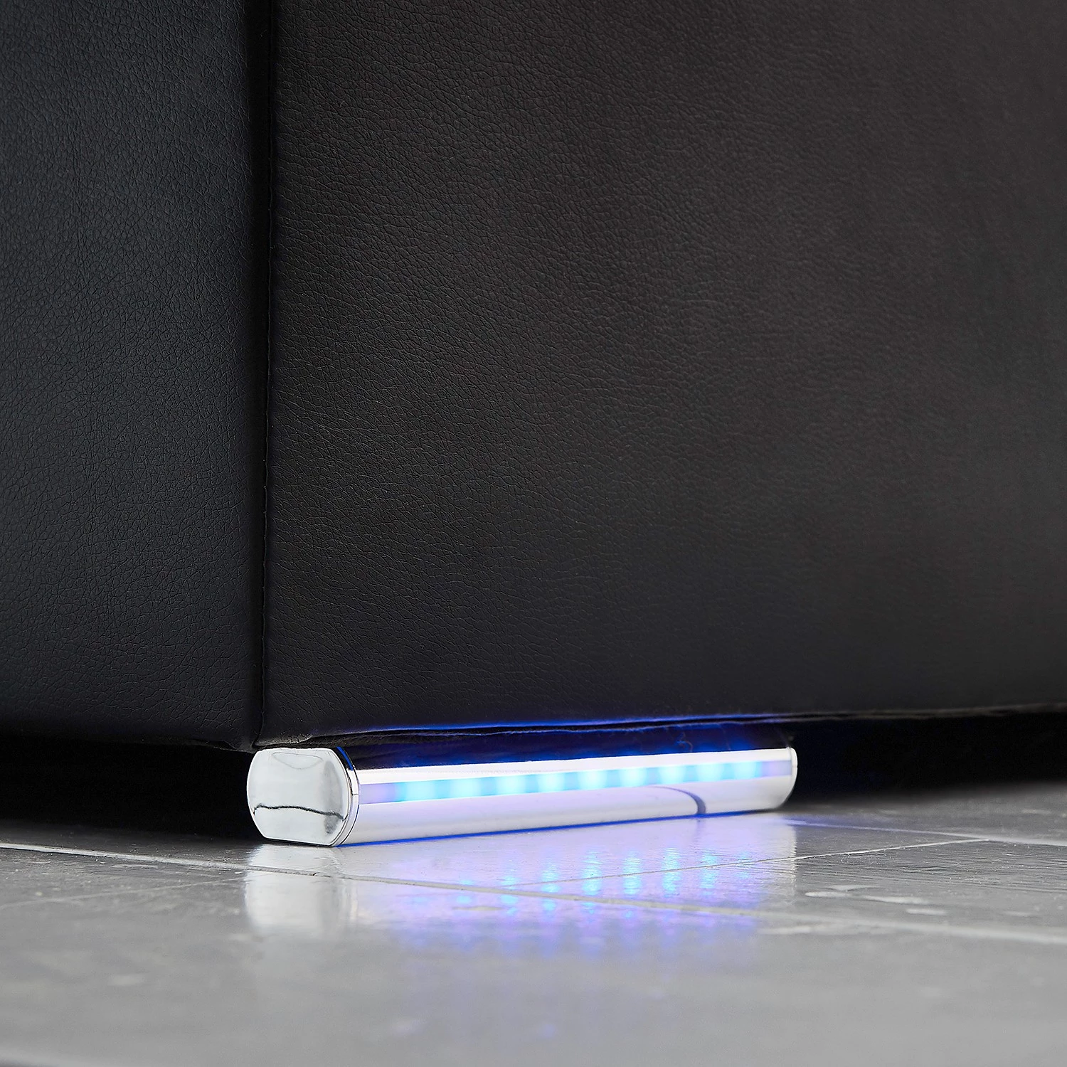 Loftscape Lit boxspring Flashlight I - Noir - 120 x 200cm - Sans espace de rangement 8 Loftscape Lit boxspring Flashlight I - Noir - 120 x 200cm - Sans espace de rangement – Image 8