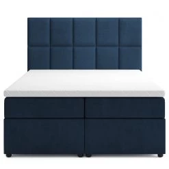 Loftscape Lit boxspring Fira - Bleu - 140 x 200cm -Lits & literie Soldes 1000294417 220223 060 DETAILS P000000001000294417