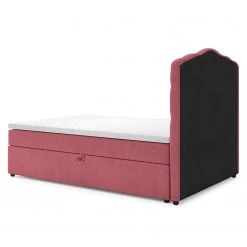 Loftscape Lit boxspring Miriam - Rose - 140 x 200cm -Lits & literie Soldes 1000294456 220223 040 DETAILS P000000001000294456
