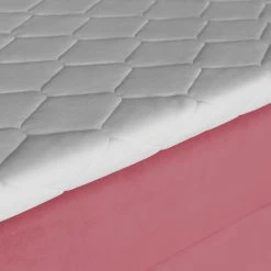 Loftscape Lit boxspring Miriam - Rose - 140 x 200cm -Lits & literie Soldes 1000294456 220223 070 DETAILS P000000001000294456
