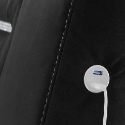 Loftscape Lit boxspring Michel - Noir -Lits & literie Soldes 1000297591 211005 14313000081 DETAILS P000000001000297591