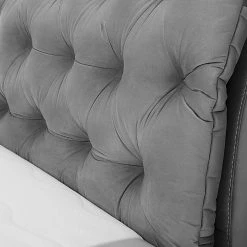 Loftscape Lit boxspring Christina - Gris - D4 ferme -Lits & literie Soldes 1000297615 211005 14310800052 DETAILS P000000001000297615