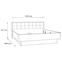 Loftscape Lit Ravenswood -Lits & literie Soldes 1000311701 211126 150051000579 SKETCH DETAILS P000000001000311701 sketch